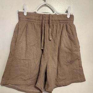 Mid thigh Garage Tan Women's SweatShorts